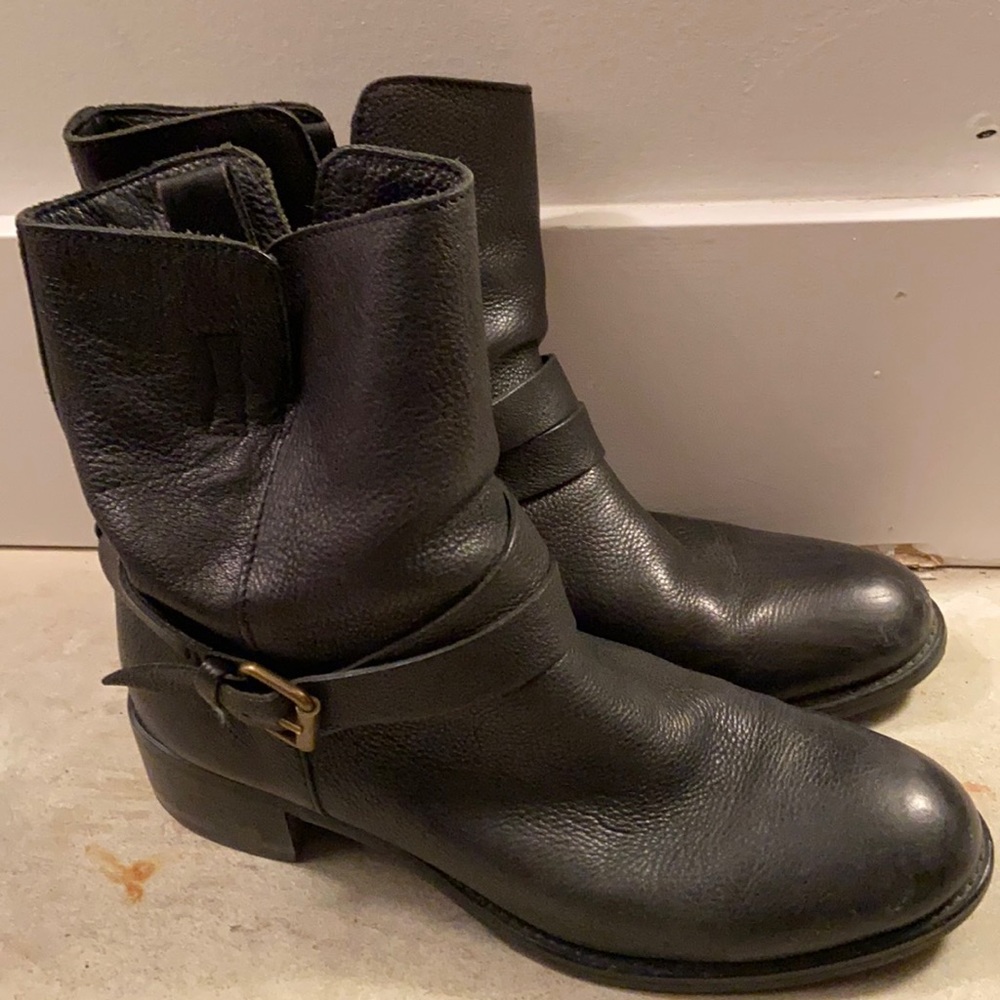 J. Crew Moto boots